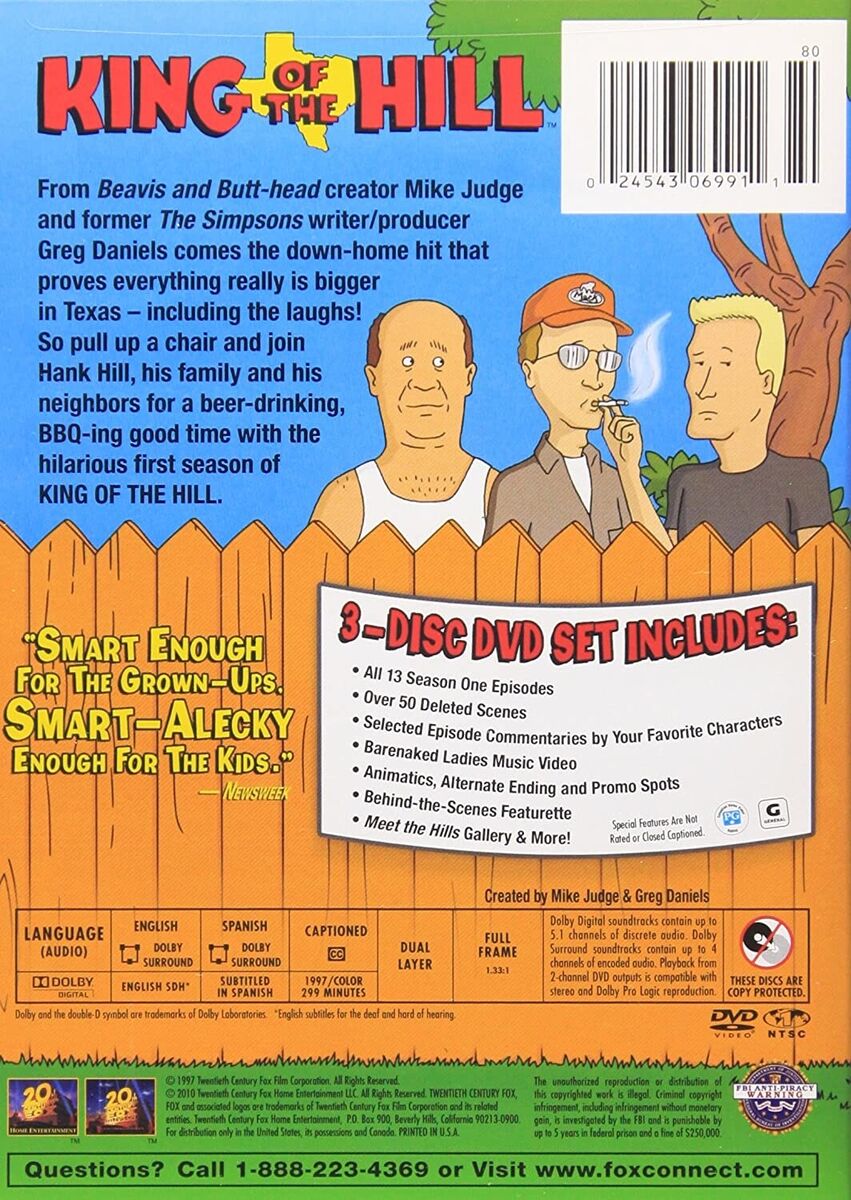 King of The Hill - The Complete Series (DVD, Season 1-13)