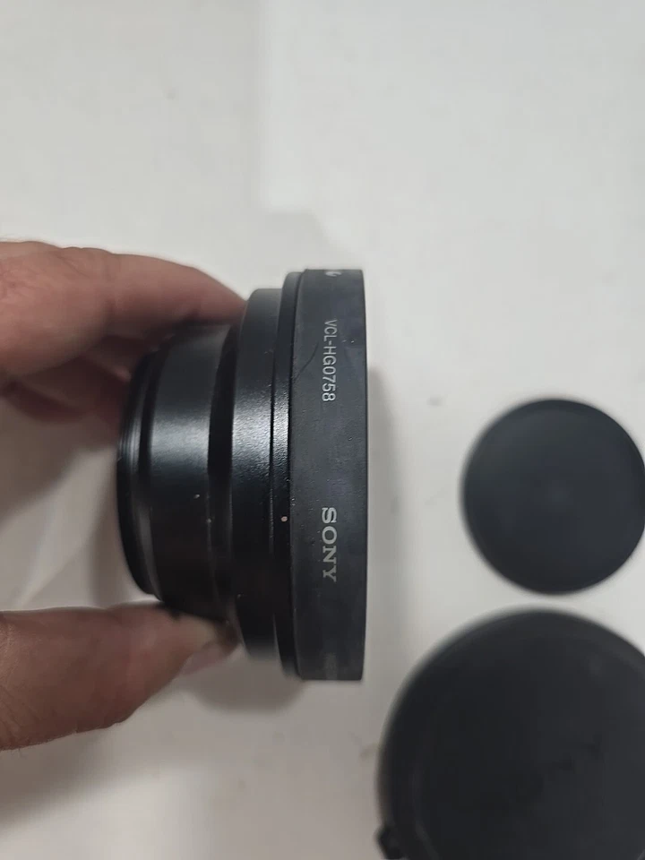 Lente de conversão ampla Sony VCL-HG0758 X0.7 58mm #887 - Imagem 4 de 4