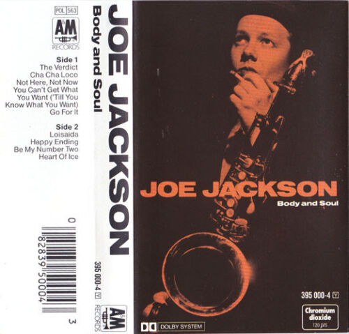Joe Jackson Body And Soul - Cassette - Photo 1 sur 2