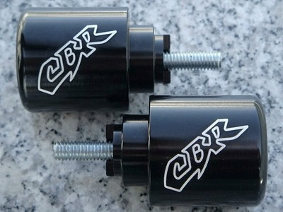#ad Honda CBR600 CBR 600 F3 F4 F4i 600RR 900 929 954 1000 RR 1000RR BLACK BAR ENDS $12.95