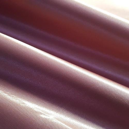 DUSTY ROSE CHARMEUSE SATIN BRIDAL DRESS FABRIC 58" GLOSSY BY THE YARD MAUVE PINK - Picture 3 of 4