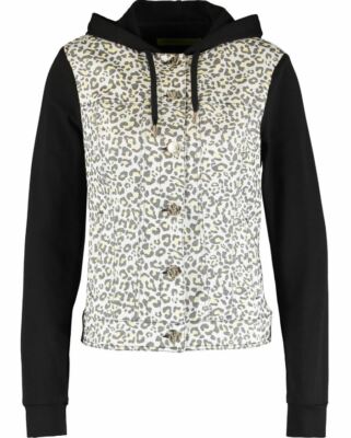 Versace Jeans Jacke Kapuze Animal Print - Slim Fit, Made in Italy, Certilogo