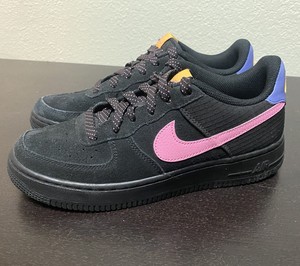 Nike Air Force 1 LV8 2 GS Black Magic Flamingo CN5710-001 Size 5.5Y Women's  7 | eBay