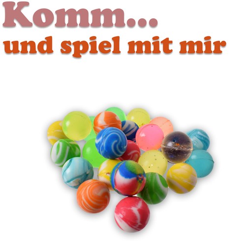 25x Flummi Flummiball Gummiball Dropsball Bouncing Ball Kinder Mitgebsel 20mm - Bild 4 von 7