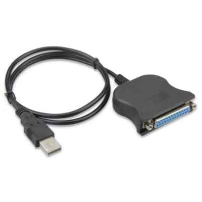 USB To 25 Pin DB25 Female IEEE 1284 Parallel Printer LPT Adapter Converter Cable