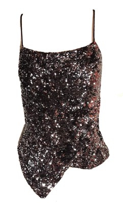 disco sequin top
