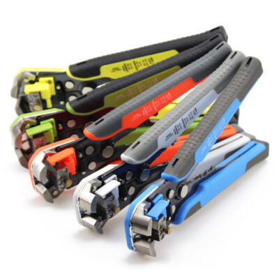 Professional Crimping Tool Multi-Tool Wire Stripper Cutter Crimper Pliers 8 inch