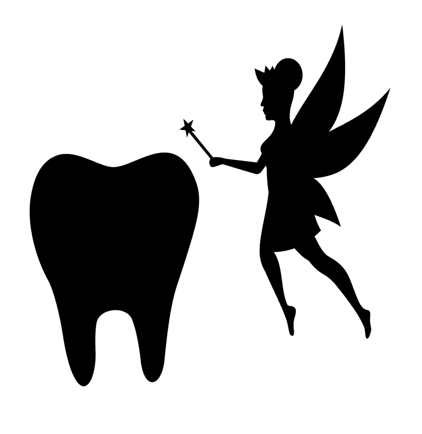 Tooth Fairy Vinyl Decal Sticker For Home Cup Mug Glass Car Wall a2532