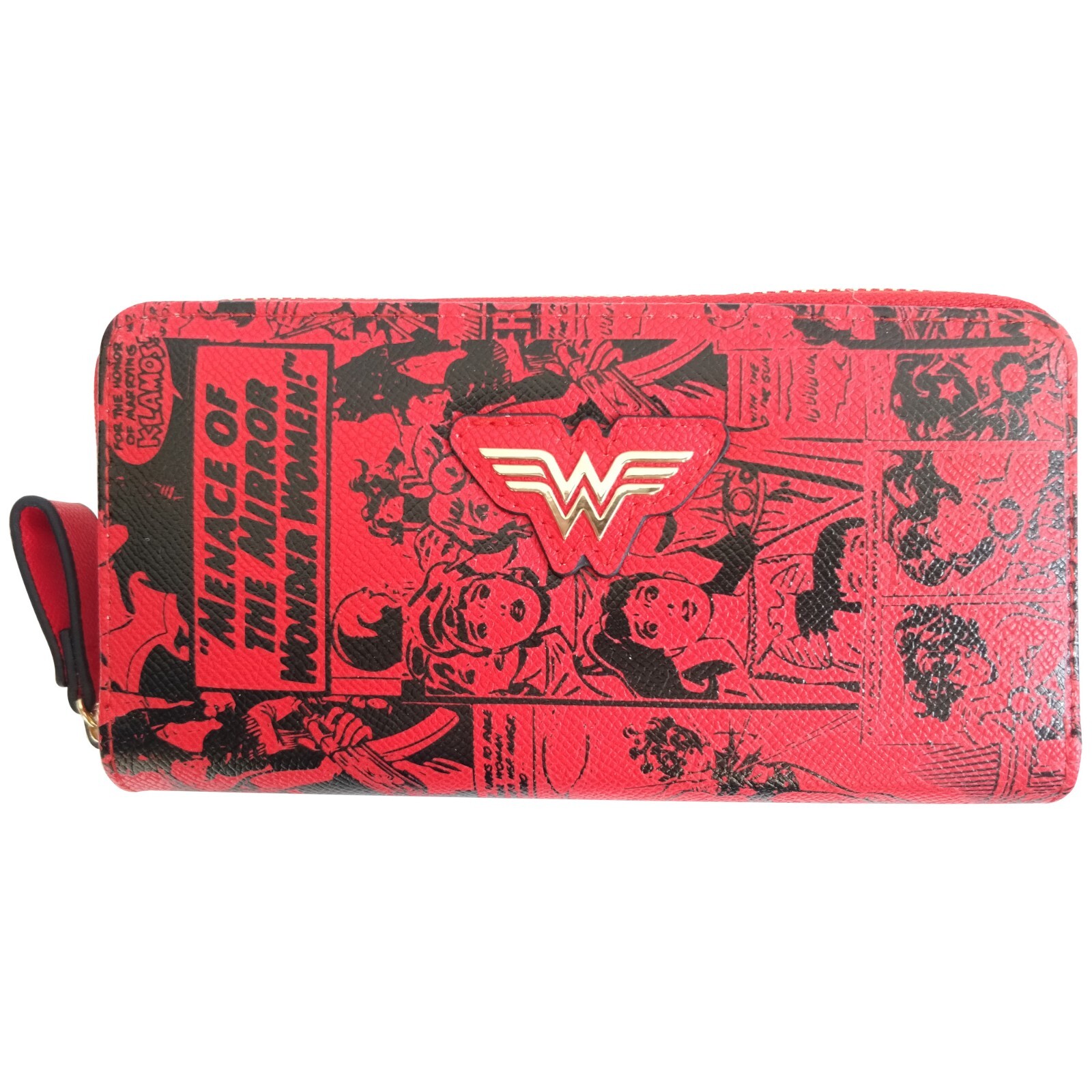 Warner Wonder Woman Purse - Zip Around - DC Comic Design