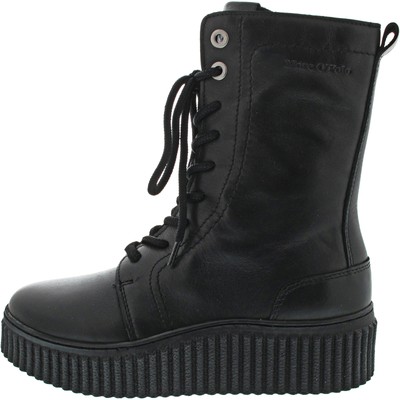 Marc O Polo Damen Schnürstiefel schwarz