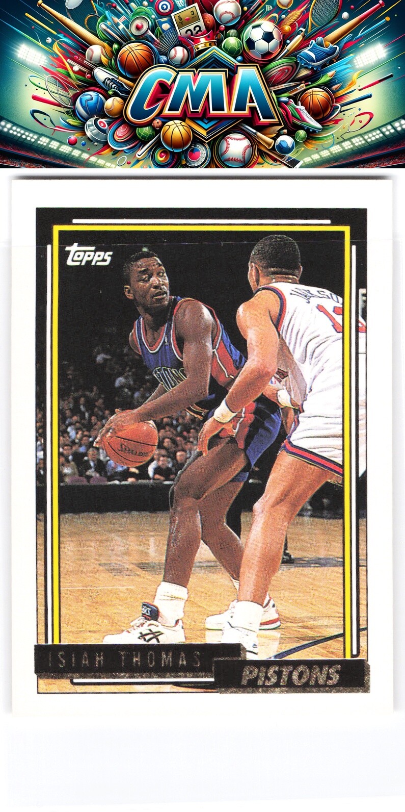1992-93 Topps #331 Isiah Thomas Gold