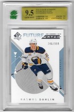 Rasmus Dahlin 18-19 SP Authentic Future Watch Rookie /999 #230 Sabres MNT 9.5
