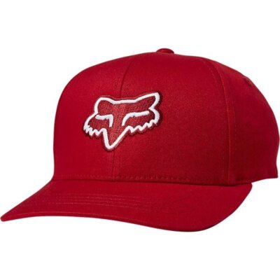 Fox Racing Legacy Flexfit Baseball Mütze Cap Chilli Red MX MTB BMX