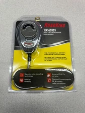 RoadKing RK56CHSS Chrome 4-Pin Dynamic Noise Canceling CB Mic with Chrome Cord 