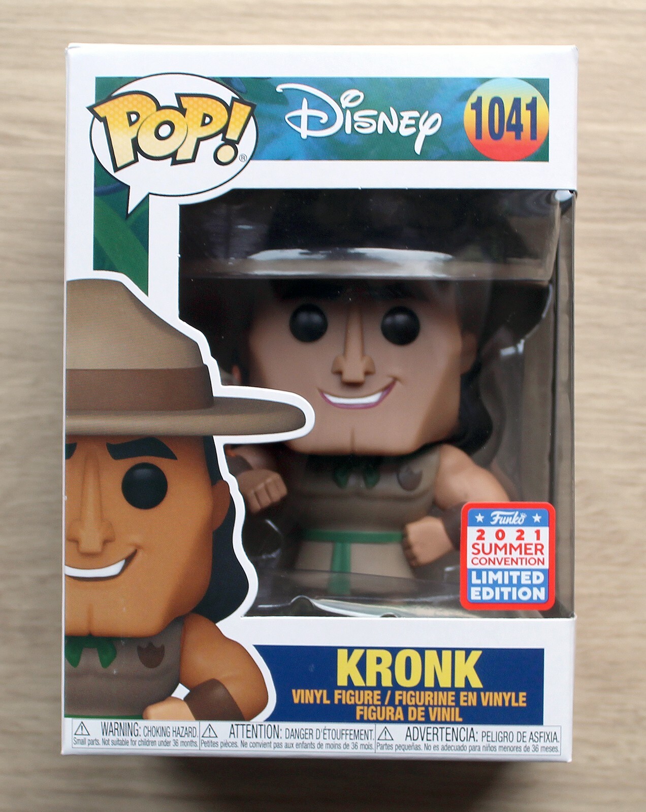 Funko Pop Disney Emperor'S Nuevo Groove Kronk Scout Funkon + Protector Gratuito
