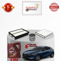 Set Service 3 Filter Und ÖL Mazda 3 Iii Bm 2.0 121KW 165CV Von 2013->