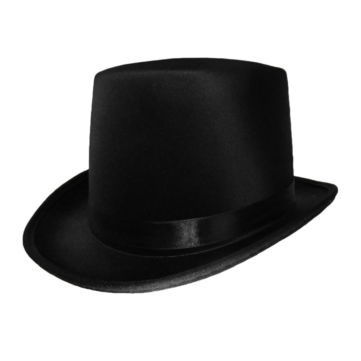 Купить Black Satin Top Hat Magician 