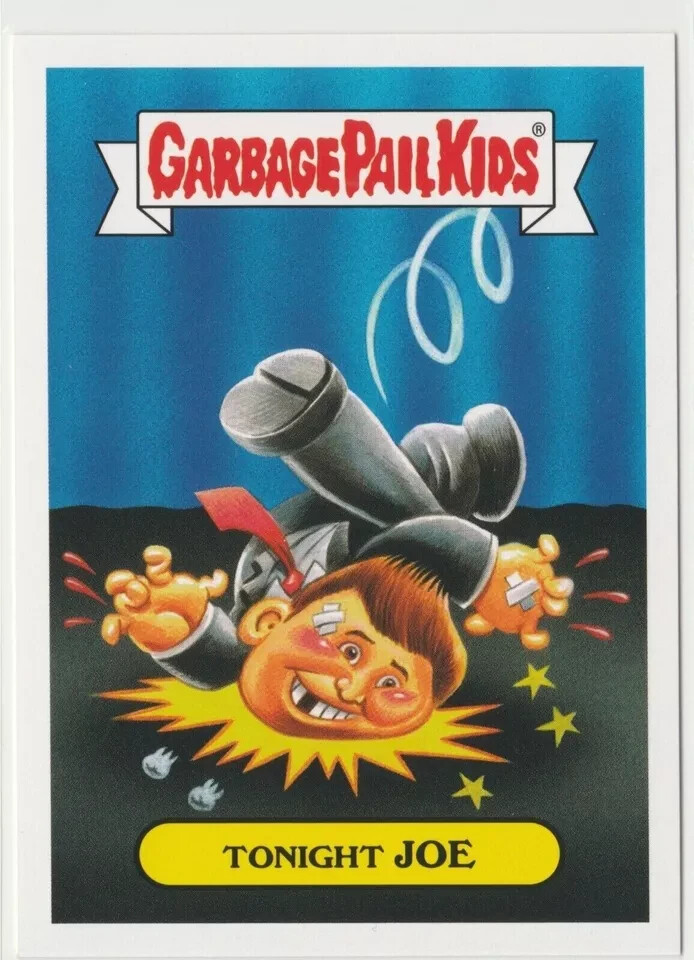 Joe #1b Garbage Pail Kids GPK 2016 Prime Slime Trashy TV Card