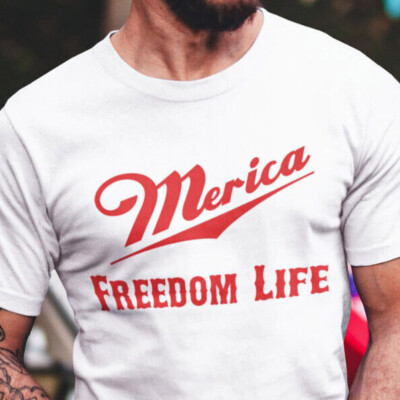 'Merica Freedom Life Shirt American Miller Parody 4th of July