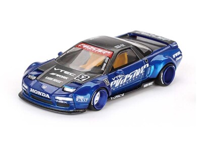 Honda NSX Evasive V2   Blue Diecast 1:64 Scale Model - TSM KHMG137