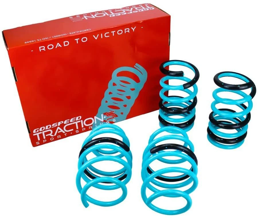 KIT RESORTES REBAJADORES GODSPEED TRACTION-S PARA TOYOTA SIENNA TRACCIÓN DELANTERA (XL30) 2011-2020 Foto 2 de 4