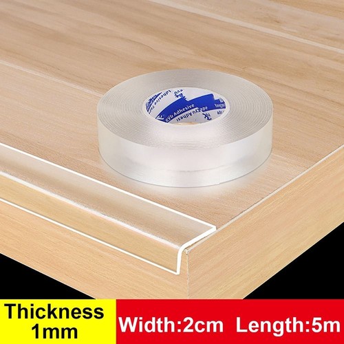 Self Adhesive Table Edge Guard Tape Collision Proof Furniture Corner Bumper - Photo 16/31