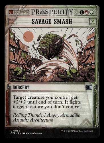 MTG 2024 Outlaws Thunder Junction Breaking News Card - NM English - Picture 38 of 45