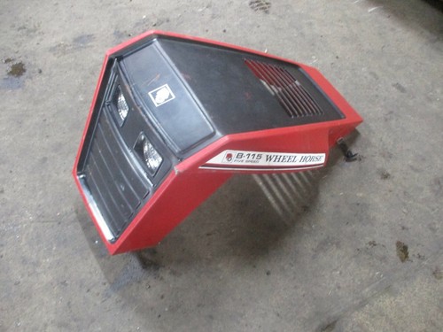 WHEEL HORSE B-115 COMPLETE HOOD HEADLIGHT GRILL - Picture 2 of 4