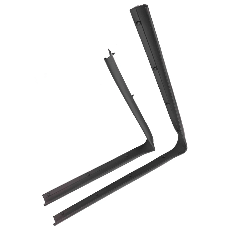 For 99-16 Ford F250 F350 Super Duty Front Rear Lower Door Weatherstrip Seal 4PCS - Image 2 of 4