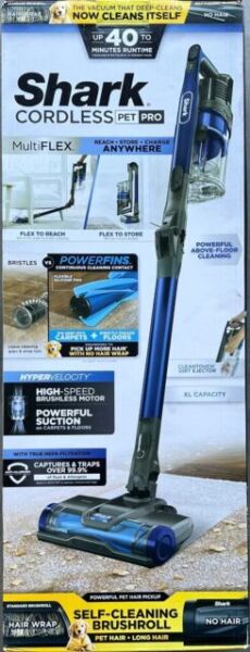 Shark Recharchable Floor and Carpet Sweeper, Blue