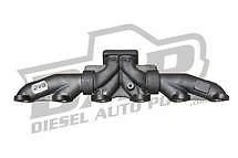 DAP Assembled 3-Piece T4 Exhaust Manifold Pyro Tapped With Gaskets - 98.5-02