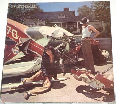 Sparks, Indiscreet, 12'' Vinyl LP Condition, VG + Some Delamination on Spine.
