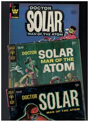 DOCTOR SOLAR 11, 21, 29 (Includes Magnus Robot Fighter) Gold Key ...