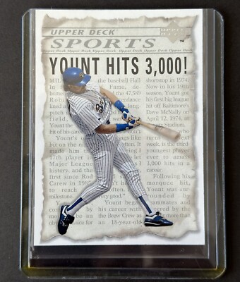 1992 Upper Deck Ronin Yount / George Brett #SP5