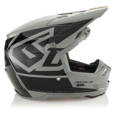 6D ATR-3Y Youth MX Helm Hex Gloss Black