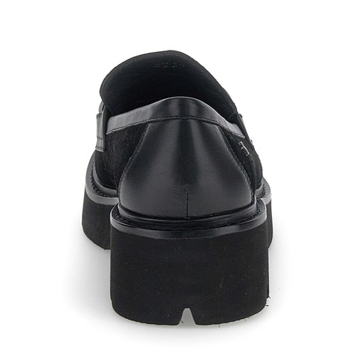 Stonefly 221626-000 Tessa 4 Velour Nero Mocassino slip on Donna AI25 - Imagen 5 de 5