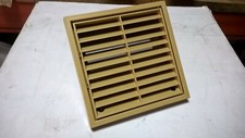 Manrose 41050 140 x 140mm Beige Louvred Vent Spigot 110 x 54mm