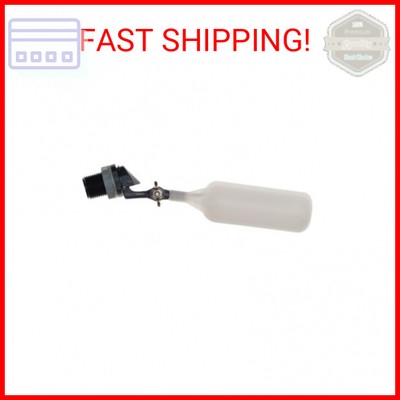 Kerick Valve MA052 PVC Mini Float Valve, Tank Mount, Adjustable Arm, 1.5 gpm at 