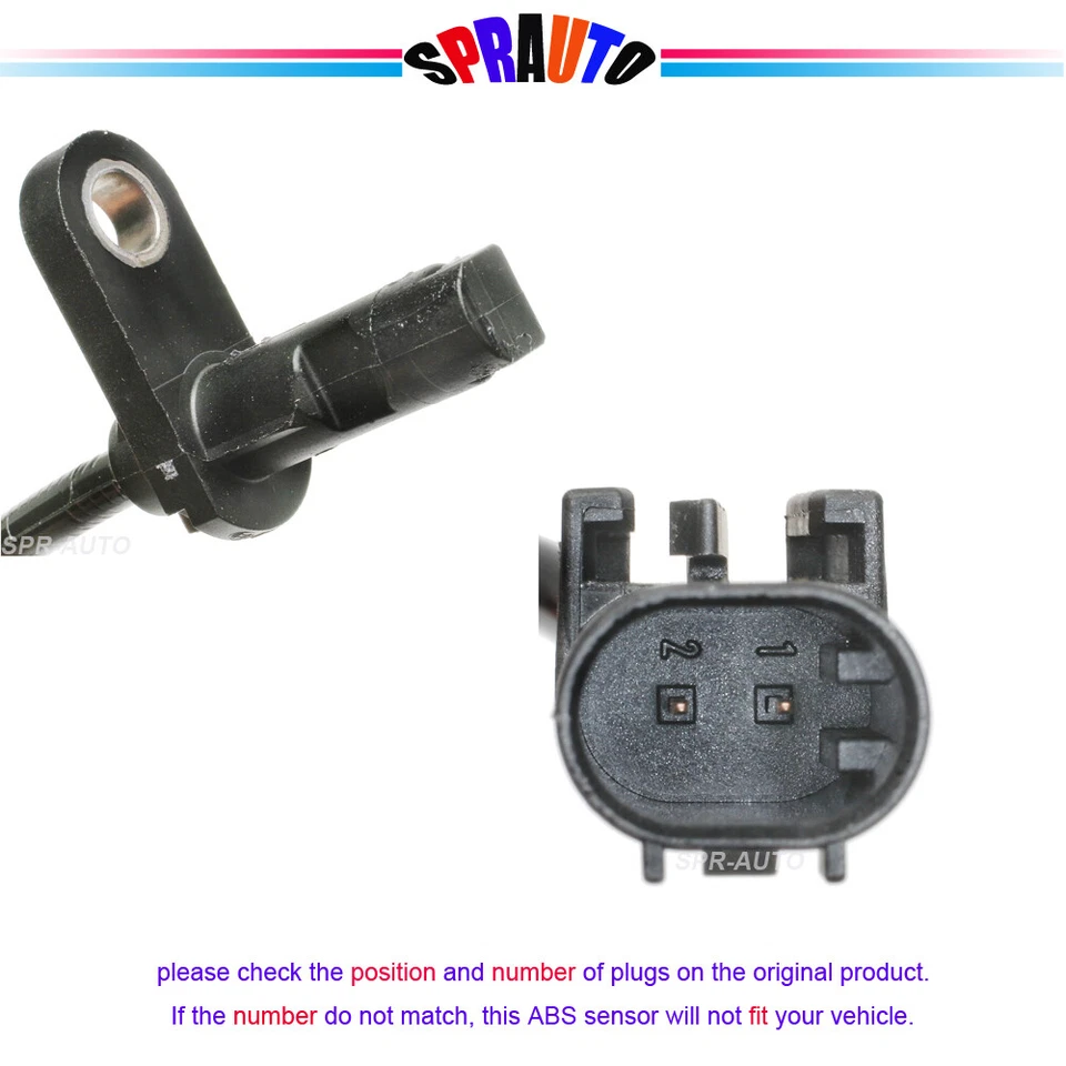 Sensor de velocidad ABS del lado del pasajero trasero para Mercedes-Benz SL63 AMG 2009-2012 Foto 3 de 4