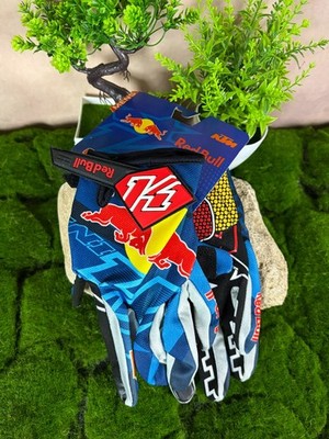 KTM Red Bull Gloves Non-Slip BMX Motorcycle Biking Gloves Full Finger Off-Road