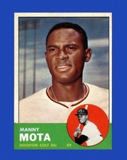 1963 Topps Set-Break #141 Manny Mota NM-MT OR BETTER *GMCARDS*