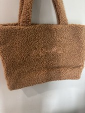 Victoria  s Secret Pink Large Cozy Plush Tote Bag Sherpa NWT