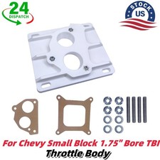 1set For Chevy Tbi Fuel Injection To 4barrel Manifold Intake Manifold Adapter