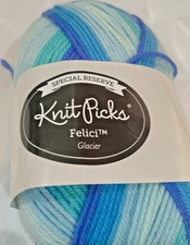 Knit Picks Felici Fingering Weight Yarn, 3 colors, Merino Wool/nylon blend