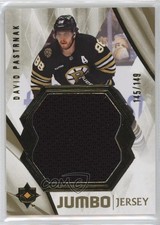 2023-24 Upper Deck Ultimate Collection Jumbo Jersey /149 David Pastrnak #11