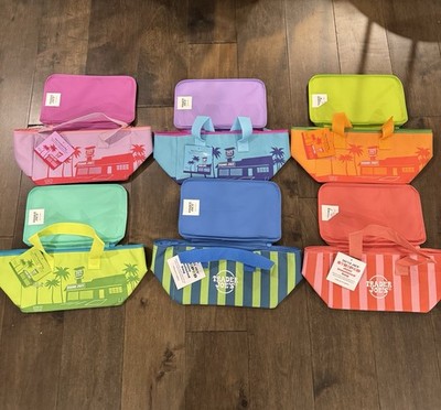 Trader Joe s 2026 Summer Mini Insulated Tote Bags Set of 6 NWT NWT Authentic
