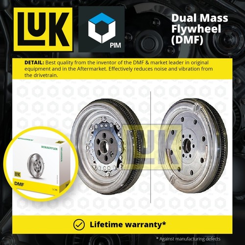 Dual Mass Flywheel DMF fits SEAT LEON 1P1 2.0D 05 to 12 LuK 03G105266AR Quality - Picture 1 of 2