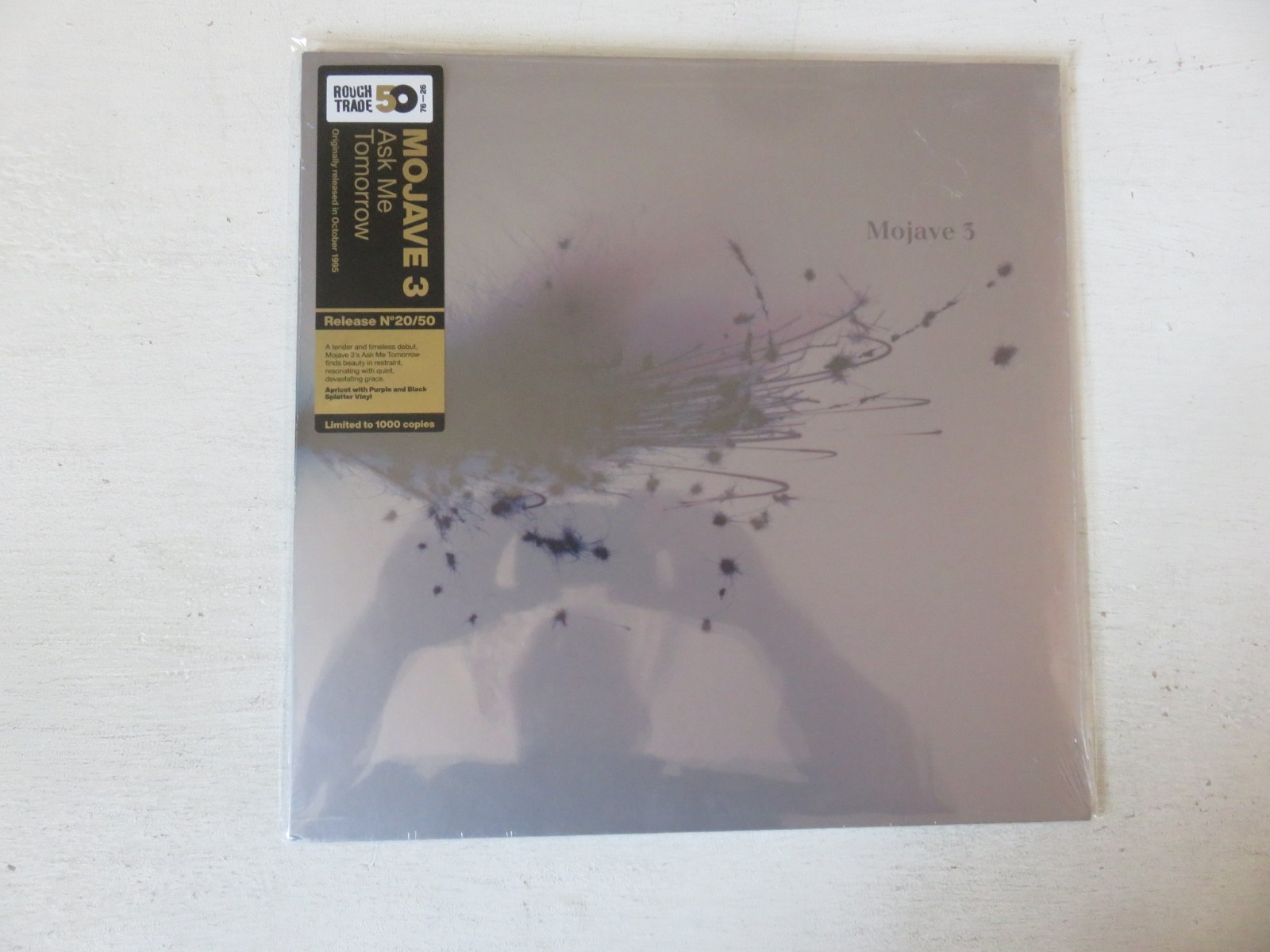 MOJAVE 3 Ask Me Tomorrow 4AD / ROUGH TRADE 50 EXCLUSIVE SPLATTER VINYL LP