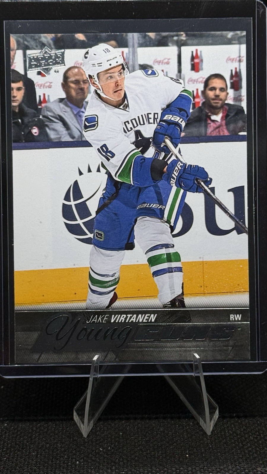 2015-16 Upper Deck Series 2 Jake Virtanen Young Guns #457 RC Vancouver Canucks