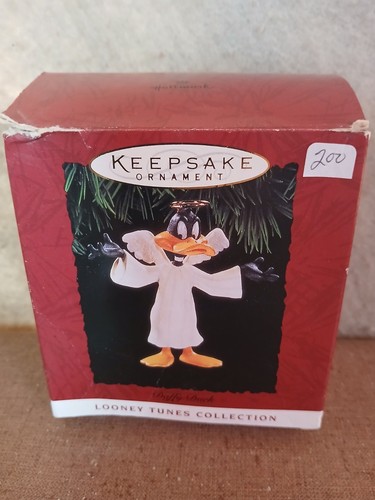 DAFFY DUCK ANGEL 1994 HALLMARK KEEPSAKE CHRISTMAS ORNAMENT - Picture 2 of 4